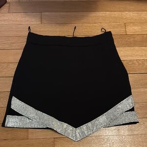 zara sequin skirt